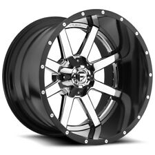 Fuel D260 Maverick 22x14 8x6.5 -70mm Chromeblack Wheel Rim 22 Inch