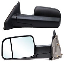Pair Towing Mirrors For 2003 2004 2005 2006 2007 2008 Dodge Ram 1500 2500 Manual