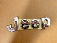 Oem Jeep Grand Cherokee Liberty Front Hood Or Rear Trunk Logo Badge Emblem