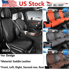 For Dodge Challenger Charger Rt Sxt Car Seat Covers Front Rear Full Set Cushions