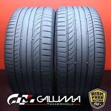Set Of 2 Tires Continental Contisportcontact 5p 28535zr20 104y No Patch 77578