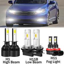 For Kia Optima 2011 2012 2013 6000k Led Headlights High Low Fog Light Light Bulb