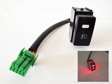 Fog Light Onoff Push Switch Button Red Led Indicator For 2015-2017 Nissan Versa