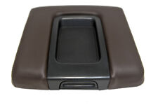 Console Lid Armrest Leather Cover For Chevy Silverado 2014-2020 Cocoa