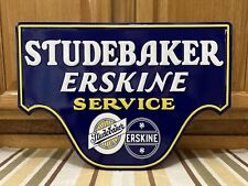 Studebaker Service Sign Erskine Car Garage Parts Tools Vintage Style Wall Decor