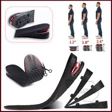 Men Invisible Height Increase Insoles Heel Lift Taller Orthotic Shoe Inserts Pad