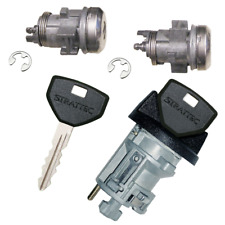 Chrysler Ignition Key Switch Lock Cylinder Two Door Lock Tumbler Set 2 Keys