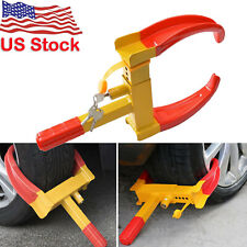 Wheel Lock Clamp Boot Tire Claw Auto Car Truck Rv Boat Trailer Anti-theft Towing