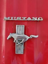 Lot Of Vintage 60s Oem Ford Mustang Emblem Badges