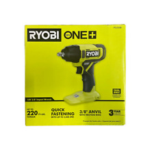Ryobi Pcl250b 18v 38 In. Impact Wrench High-torque Tool Only Brand-new