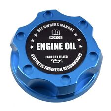 Blue Racing Oil Filler Engine Cap Black Engine Oil Emblem For Toyota Scion Lexus