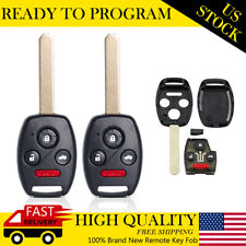 2 For Honda Accord 2003 2004 2005 2006 2007 Keyless Remote Key Fob Oucg8d-380h-a