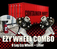 Ezy Wheels Combo 8 Lug Ezy Lift Shipping Container Axels Lift No Wheels