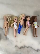Lot Of 5 Barbie Club Chelsea Darrin Friends 6 Dolls Mixed - 2015-2019 Mattel