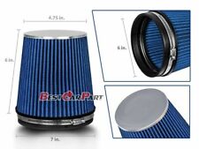 Blue Short 6 152mm Inlet Truck Air Intake Cone Replacement Dry Air Filter