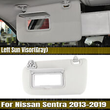 Gray Car Driver Side Sun Visor Sunshade For Nissan Sentra 2013-2019 2014 2015 1x