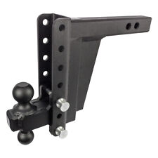 Bulletproof Hitches 2 Adjustable Extreme Duty 8 Drop Dual Ball Trailer Hitch