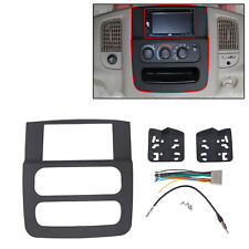 Stereo Radio Double Din Install Dash Kit Fits 2002-2005 Dodge Ram 1500 2500 3500