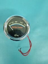 Vintage Blue Line Sun Water Temperature Gauge Cup Temp Gasser Day 2 Ford Chevy