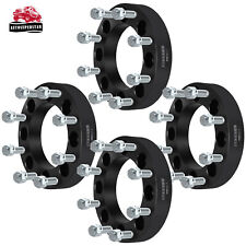 4 Pcs1.5 8x6.5 To 8x180 8 Lug Wheel Spacers Adapter For Chevy For Gmc