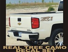 Z71 4x4 Decals Set Real Tree Camouflage For Chevrolet Silverado Camo Chevy