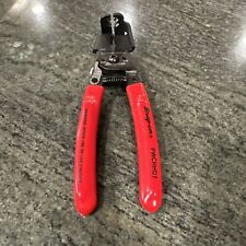 Snap On Pwchhfd7 7 In-line Wire Stripper Cutter Red