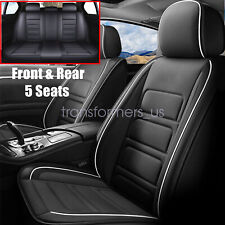 Car Pu Leather Seat Cover For Jeep Cherokee 2014-2023 Front Rear Cushion Pad