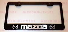 Mazda Stainless Steel Finished License Plate Frame Holder Rust Free