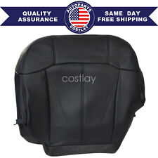 Driver Side Bottom Leather Seat Cover Black For 1999 2000 2001 2002 Gmc Sierra