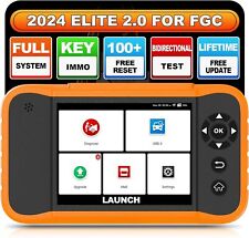 Launch Elite 2.0 Fgc Obd2 Code Reader Full System Car Scanner Tool For Ford Gm