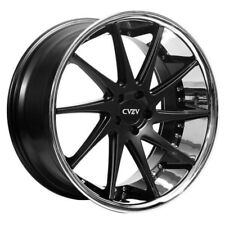 Fit Cls Clk 22 Azad Wheels Az23 Semi Gloss Black With Chrome Lip Popular Rims
