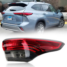 For Toyota Highlander 2020-2022 Right Passenger Side Outer Tail Light Lamp Brake