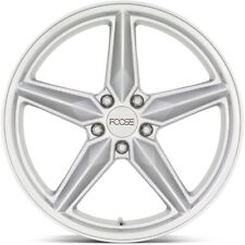 4-new 19 Foose F174 Cf8 Wheels 19x9.519x11 5x120 4543 Silver Staggered Rims 6