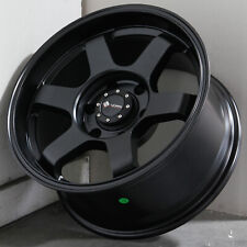 17x8.5 Matte Black Wheels Vors Ve37 Fit Tacoma 4runner Fj Cruiser 6x5.56x139.7