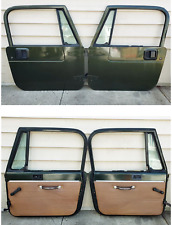 W Key Full Hard Doors Moss Green 87-95 Jeep Wrangler Yj 76-86 Cj7 150pics Door