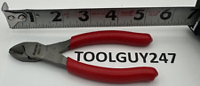Snap On Tools Usa 85acf 5 Red Soft Grip Diagonal Cutter New