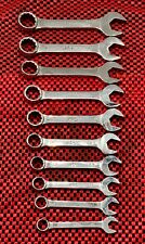Mac Tools Cs 10 Pc Set Stubby Wrench Metric-10mm To 19mm Made In Usa
