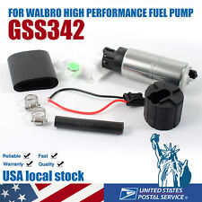 255lph Hp Fuel Pump Gss342 Install Kit For 90-93 Integra 88-91 Civic Crx
