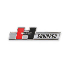 Hurst Emblem 1361000 Hurst Equipped Emblem Adhesive Chrome Plastic