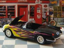 Flamed 1953 53 Chevrolet Corvette Hot Rod Roadster 164 Scale Limited Edition B