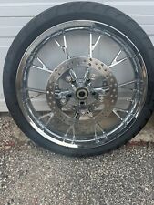 Coastal Moto Wheels - Marlin 3d Chrome Rims And Tires - 21 In Front 18 In Back