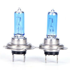 2x H7 Halogen 55w 12v Low-beamhigh Beam Headlightfog Light Bulbs White Glass