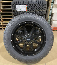20x9 Black Moto Metal Mo970 32 Fuel At Wheels Tires 6x5.5 Ford Bronco Full Size