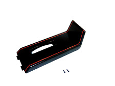New Center Console Shifter Plate With Screws Black Wred Strip 86-88 Monte Carlo