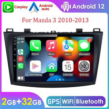 For Mazda 3 2010-2013 Apple Carplay Car Stereo Radio Android 12 Gps Wifi 2g32g