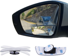 Blind Spot Mirror Rectangular Shaped Hd Glass Frameless Convex Rear View Mirror