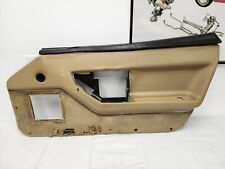 1984-1989 C4 Corvette Door Panel Passenger Side Right Tan Original Damaged 