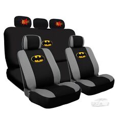 For Hyundai Batman Deluxe Seat Covers And Classic Bam Logo Headrest Covers