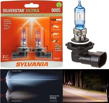 Sylvania Silverstar Ultra 9005 Hb3 65w Two Bulbs Head Light Dual Beam Upgrade Oe