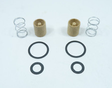 Pair Holley Carburetor Fuel Inlet Brass Bronze Filter Kit With Springs Seals